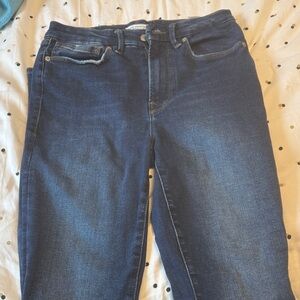 Good American Dark Blue Skinny Jeans